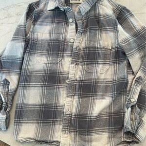 Boys youth Abercrombie and fitch flannel